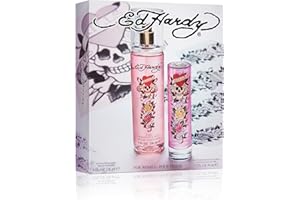 Ed Hardy Women's Perfume Fragrance Set, Eau De Parfum & Fragrance Body Mist, 2 Piece Set