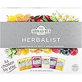 Ammad Tea Herbal Tea, Herbalist Variety Gift Box, 60 Foil Teabags - Decaffeinated & Sugar-Free