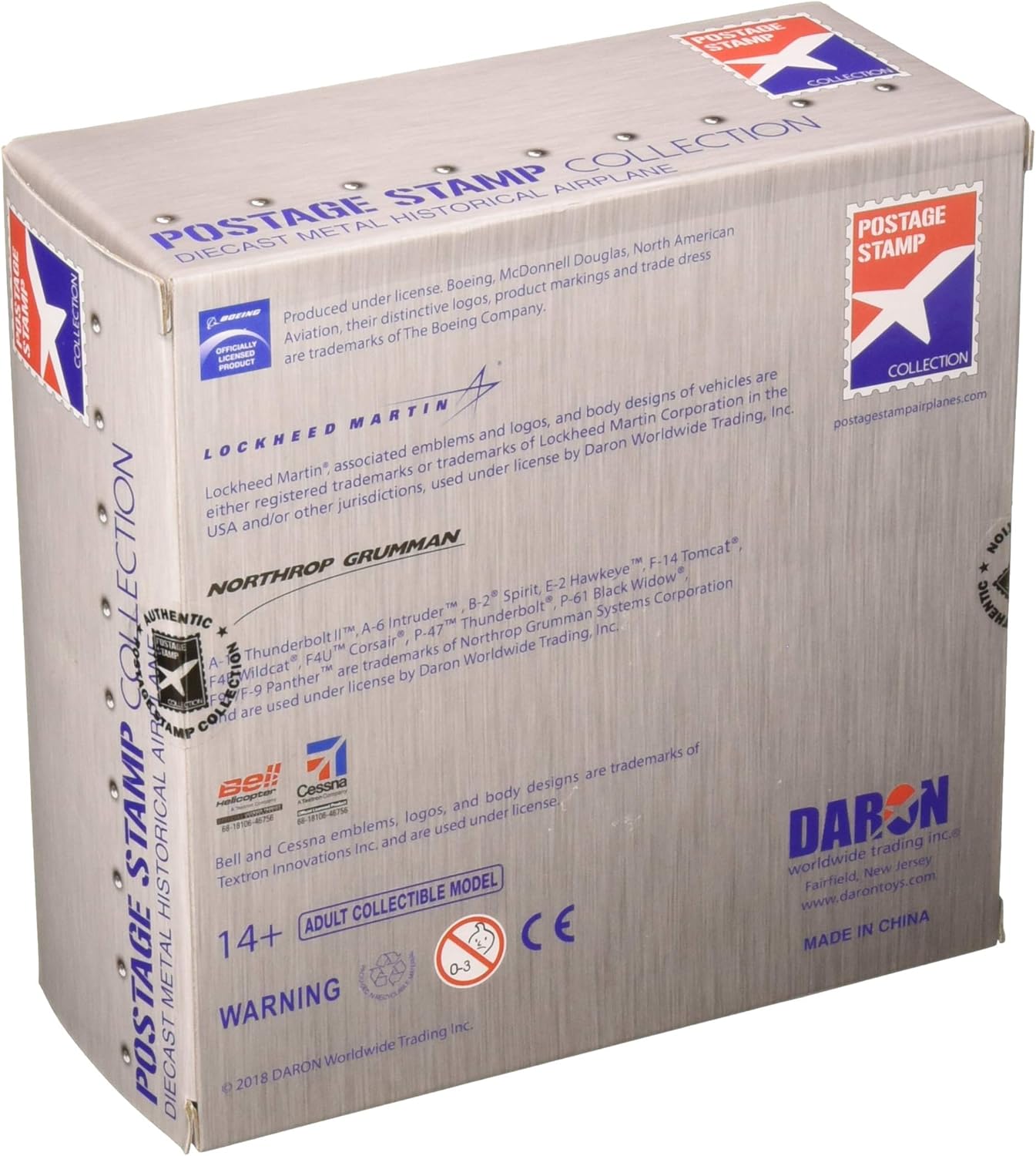 Daron Postage Stamp PS5602 USAF F-35 Version A F-35 Lightning II USAF 1/144 Scale Diecast Model with Stand: Toys & Games