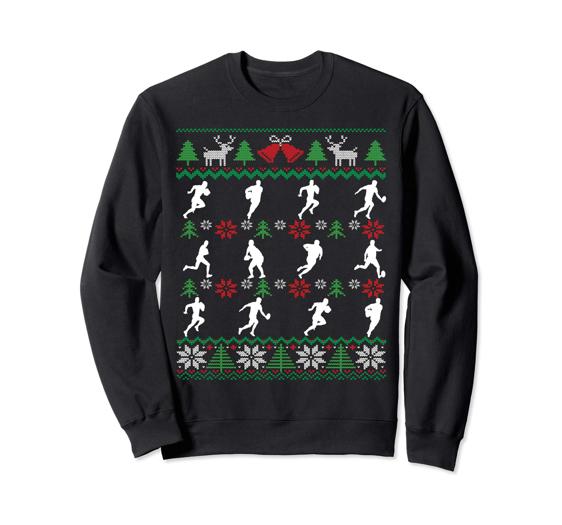Rugby Players & Fan Gift | Funny Rugby Lover Ugly Christmas Sweatshirt