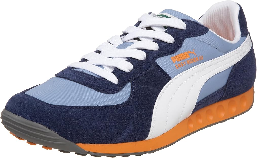 PUMA Women's Easy Rider III Sneaker, Forever Blue/White