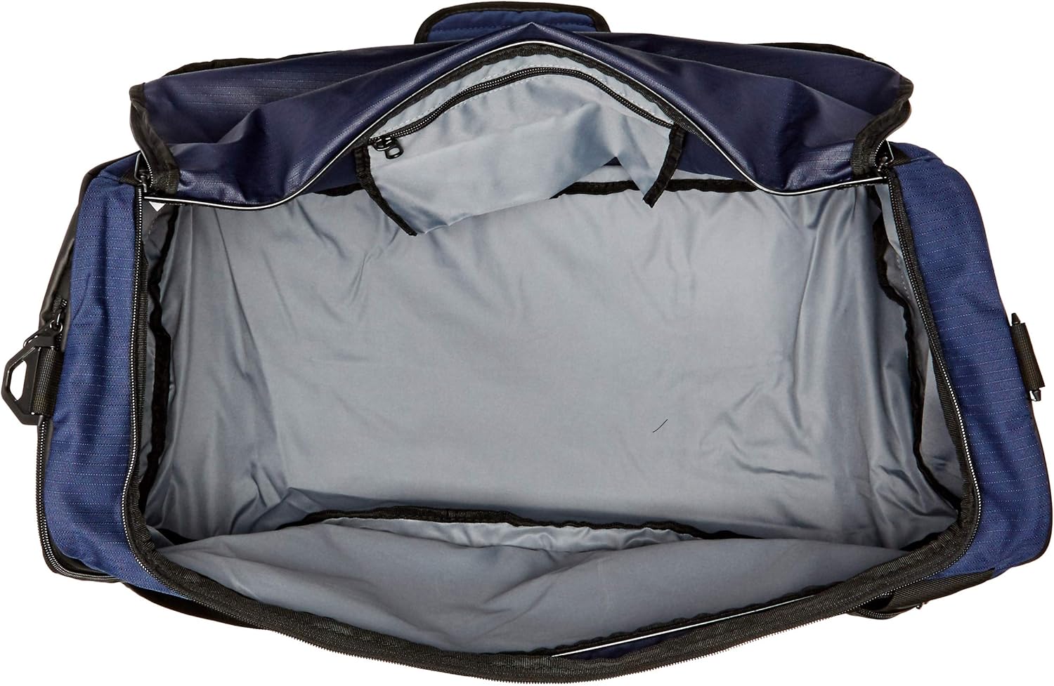 Nike Brasilia Training Medium Duffle Bag, Durable Nike Duffle Bag for Women & Men with Adjustable Strap, Midnight Navy/Black/White: Clothing