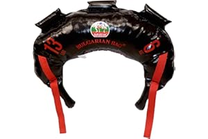 Suples Bulgarian Bag®-Model Original, Black Vinyl, Made, Including The Instructional Video from The Inventor Coach Ivan Ivanov (Wrestling, Fitness, Crossfit)