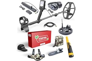 NOKTA DETECTION TECHNOLOGIES Nokta The Legend Pro Pack with Accupoint Pinpointer and Starter Accessory Package, Professional Metal Detector Set (Metal Detector with Accupoint Pinpointer and Starter Accessory Package)