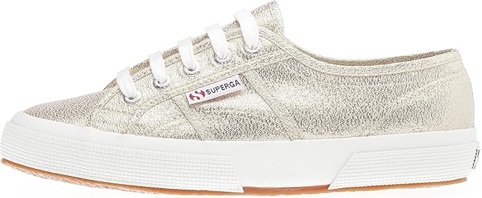 superga silver shoes
