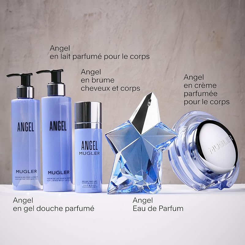 Angel Eau de Parfum Femme Ambrée Gourmande et Rechargeable
