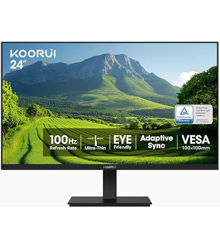 Amazon.com: Amazon Basics 24-inch Full HD IPS Monitor, 75 Hz