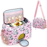 MaidMAX Carrying Case for Toniebox, Portable Storage Bag Compatible with Tonies Audio Player Starter Set and Tonies Figures Characters, Carrying Box with Adjustable Strap