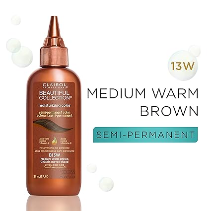 Amazon Com Clairol Beautiful Collection 13w Medium Warm Brown 3