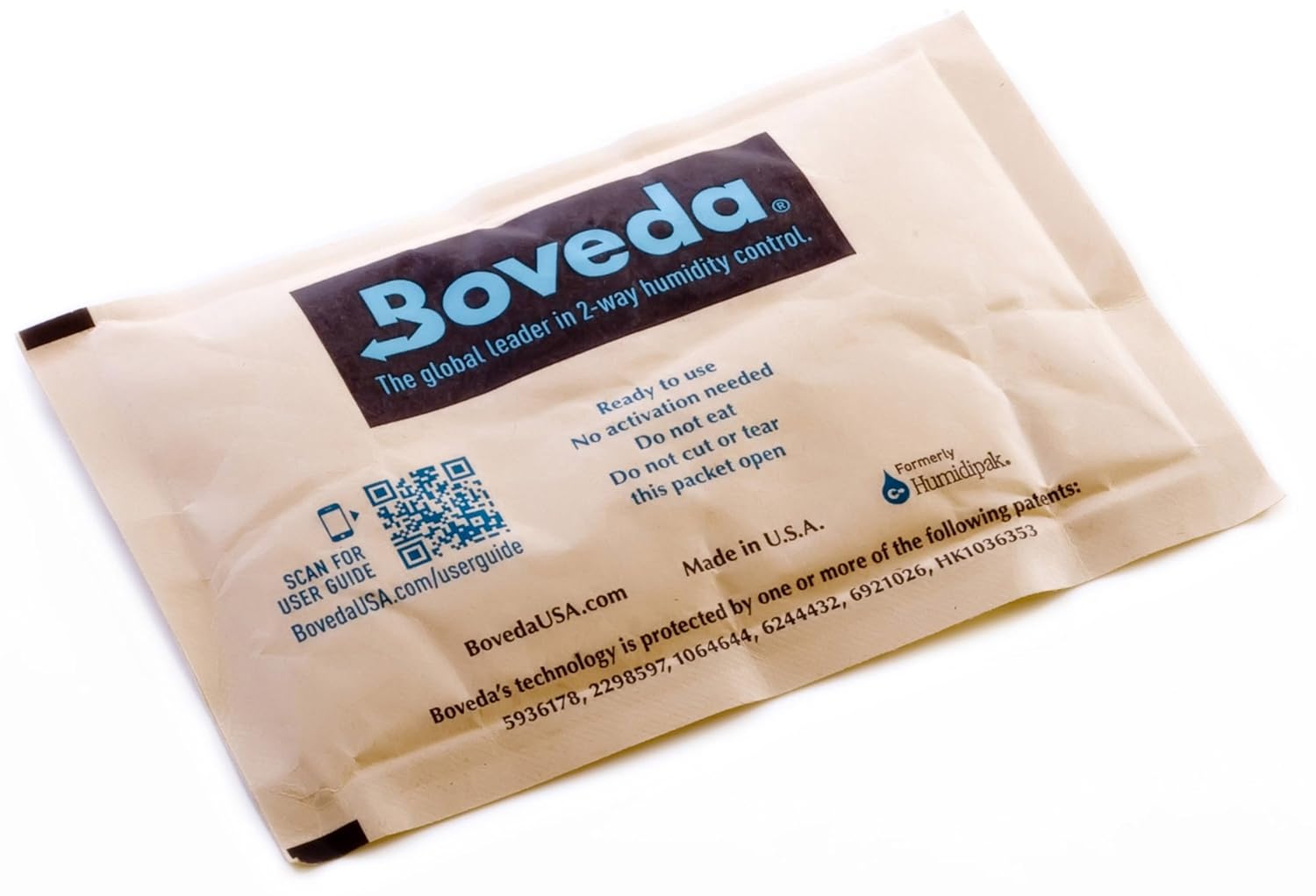 Home Individually Over Wrapped Boveda Guitar Musical Instrument Humidity Control Pack 49 RH 70