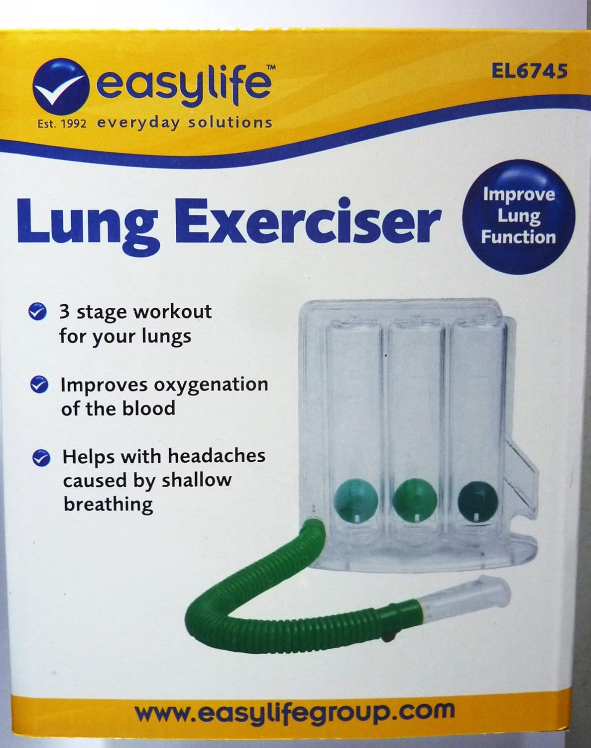 Lung Exerciser Amazon.co.uk Health & Personal Care