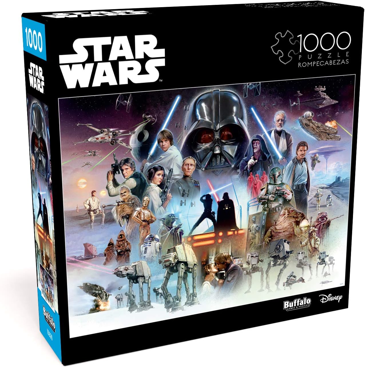 Puzzles Starwars The Force Is With You Young Skywalker 1000 Pc Jigsaw Puzzle Poster Toys Hobbies