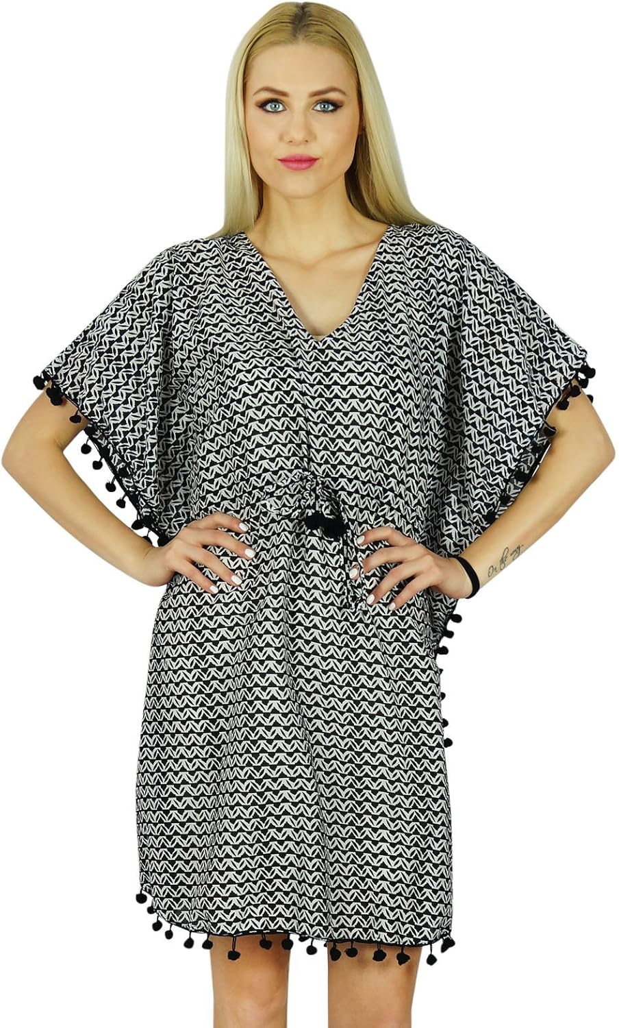 short cotton kaftans