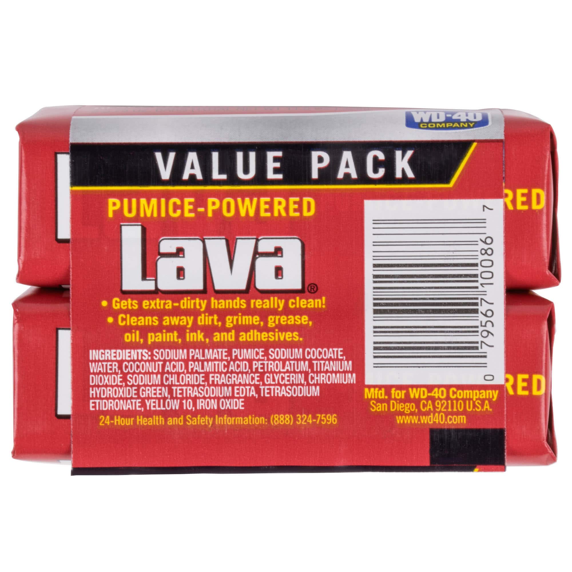 Lava Heavy-Duty Hand Cleaner with Moisturizers, Twin-Pack, 5.75 OZ (100867)