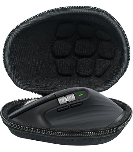 Logitech MX Master 3S - Souris Sans Fil Ergonomique, Défilement Ultra-rapide MagSpeed, 8K PPP, Clics Discrets - Graphite