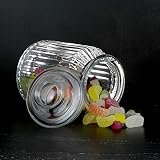 Maison & White Vintage Airtight Glass Jars Set of 3 for Kitchen Storage view 4
