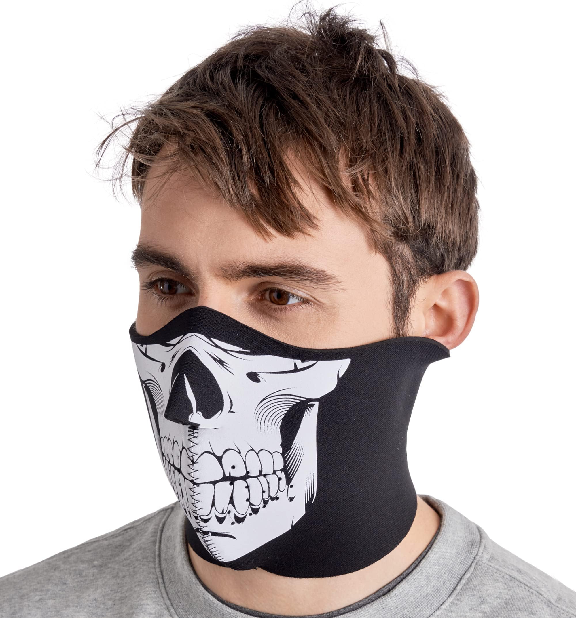 Tough Headwear Neoprene Half Face Mask Cold Weather - Half Ski