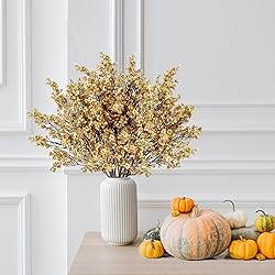Sggvecsy 15 Pcs Babys Breath Artificial Flowers