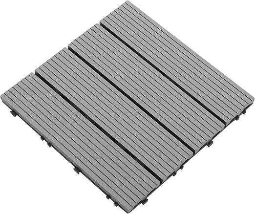 Samincom Deck Tiles Interlocking Wood Plastic Composites Patio