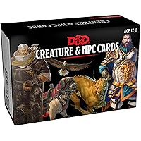 Dungeons & Dragons Spellbook Cards: Creature & NPC Cards (D&D Accessory)
