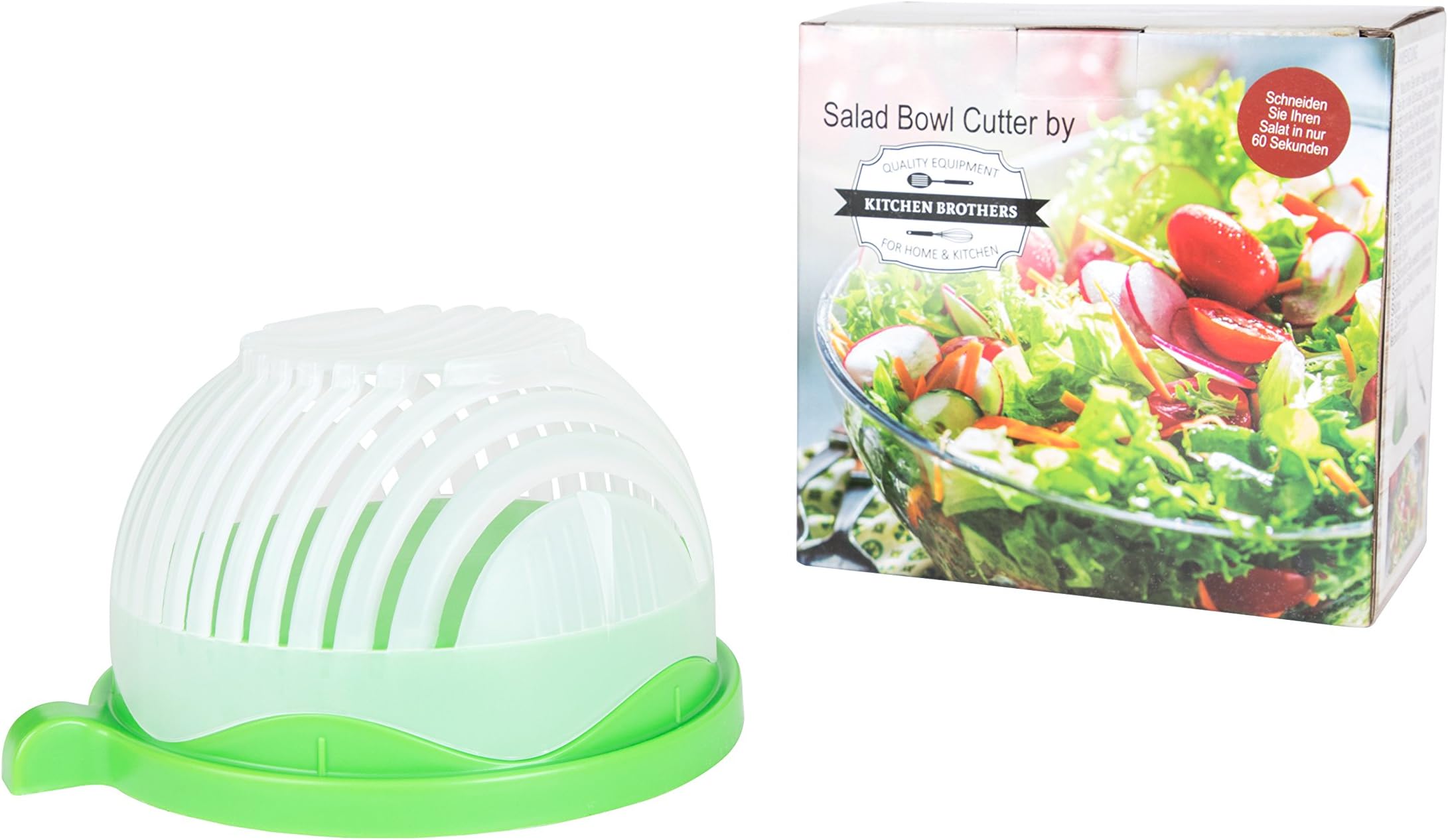Salad Cutter, Salad Bowl Cutter, Salad Chopping Board, 100% BPA Free