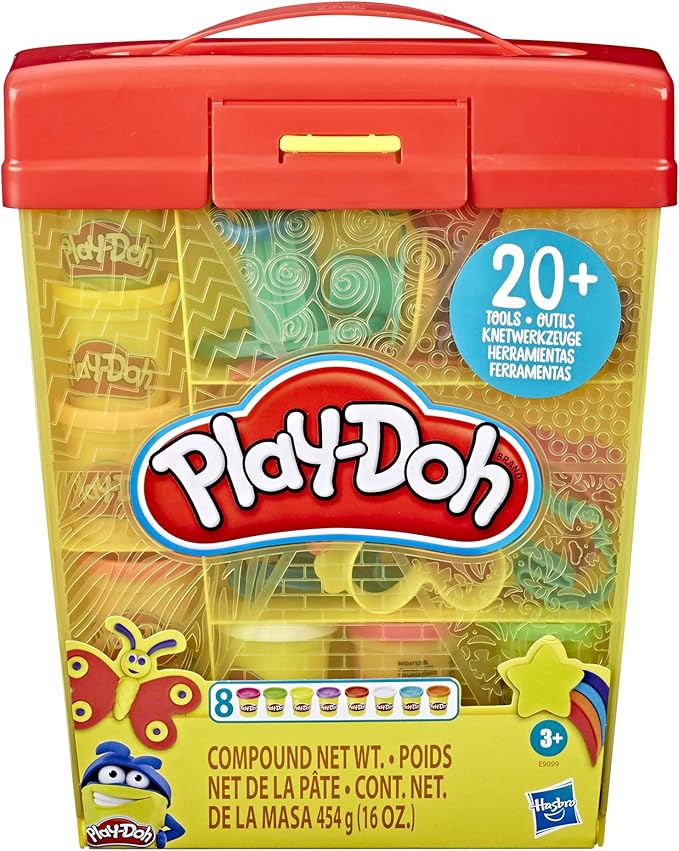 PlayDoh Large Tools and Storage Activity Set for Kids 3