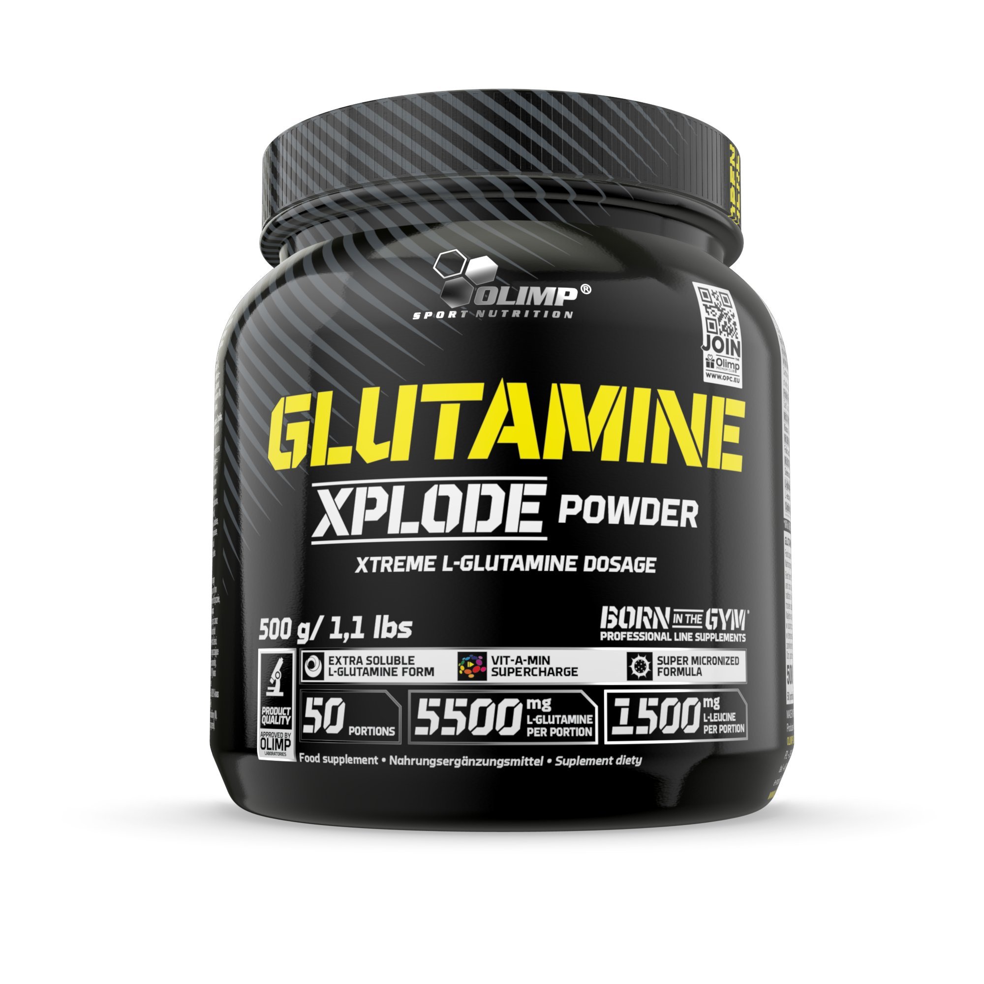 Olimp Glutamine Xplode Powder 500g Lemon Flavour
