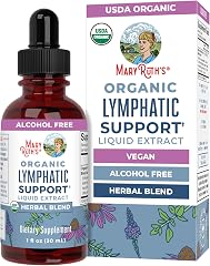 MARYRUTH'S Organic Lymphatic Support Liquid Drops, Herbal Blend, Non-GMO | USDA Organic, Herbal Blend with Echinacea & Elderb