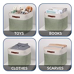 Temary Cube Storage Baskets for Shelves 4pack