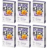 Pure Kick Energy Singles To Go Drink Mix, Mango Acai, 6 Boxes, 6 Packets Per Box (36 Single Servings)