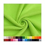 Pico Textiles 1 Yard - Lime Green Solid Fleece