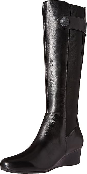 leah wedge over the knee boot