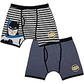 Intimo Little Boys' DC Comics- 2 Pack Vintage Batman Boxer Brief