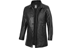 Blingsoul Leather Car Coats For Men - Real Leather Jacket Men
