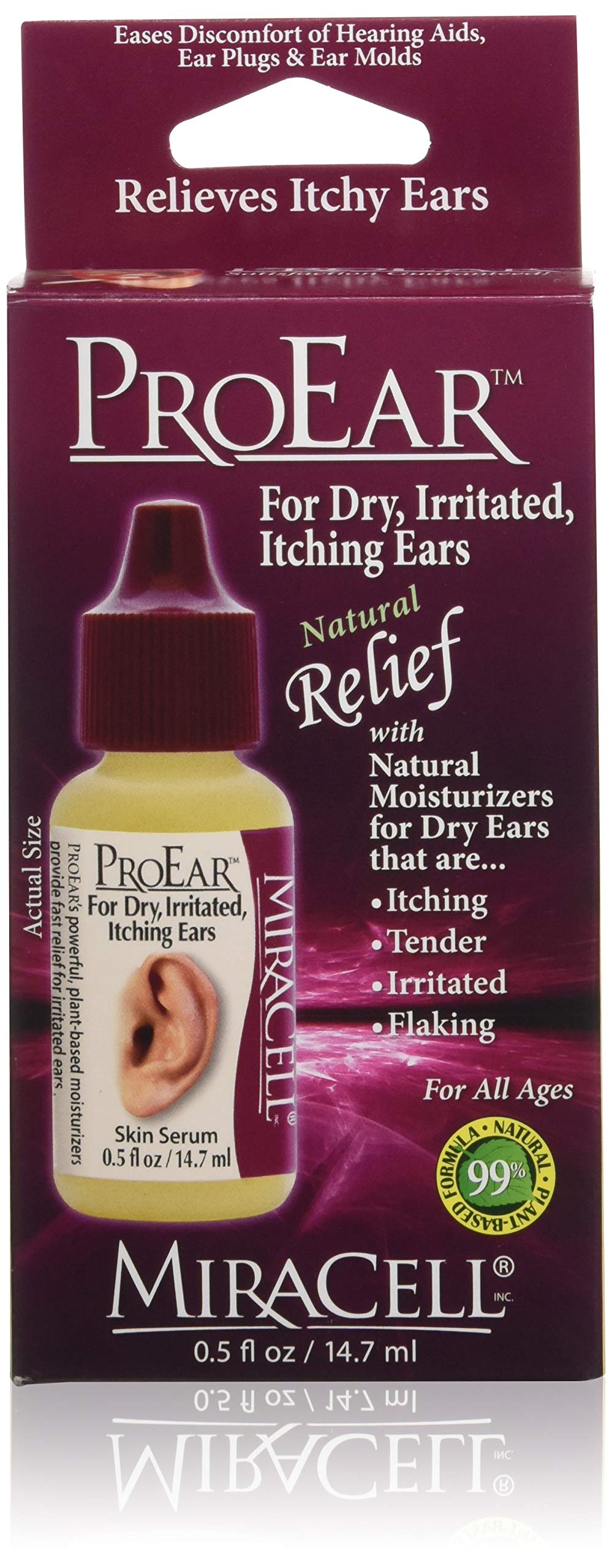 Miracell ProEarfor Itchy, Irritated Ears .5 OZ Amazon