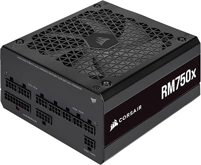 Corsair RM750x 750W 80 Plus Gold Fully Modular Power Supply UK Black
