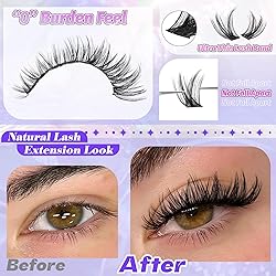 Lash Clusters Wispy Eyelash Extensions 168pcs