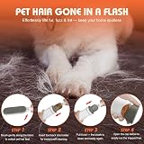 Bailey & Buddies Pet Hair Remover Lint Brush Self-Cleaning Base Travel Kit view 3