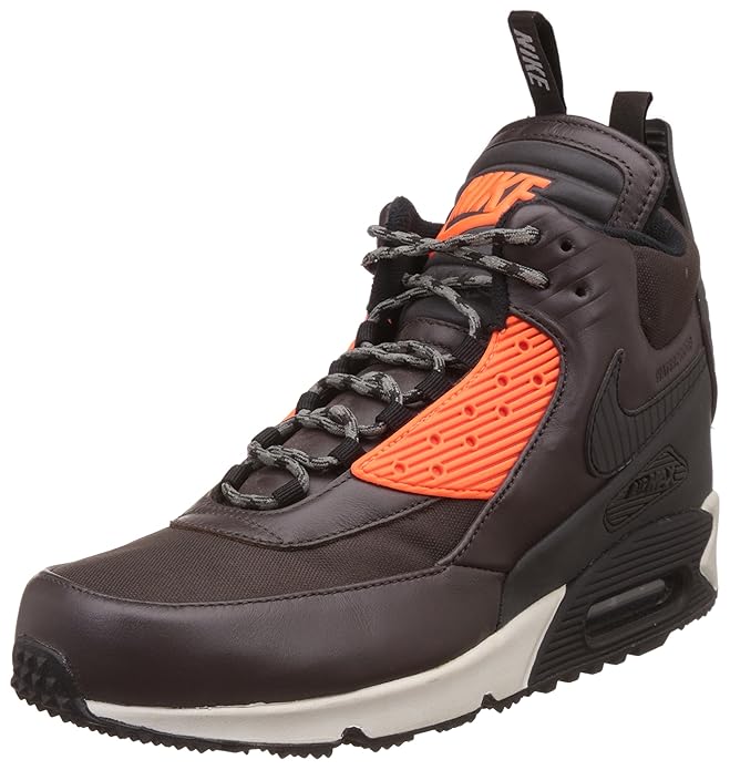 Nike Air Max 90 Sneakerboot Winter 684714-200 Herren High-Top Sneaker Braun (Velvet Brown/Black 