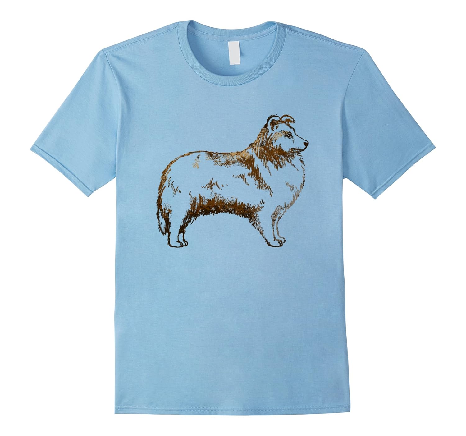 Shetland Sheepdog Dog T Shirt I Love Sheltie-ANZ