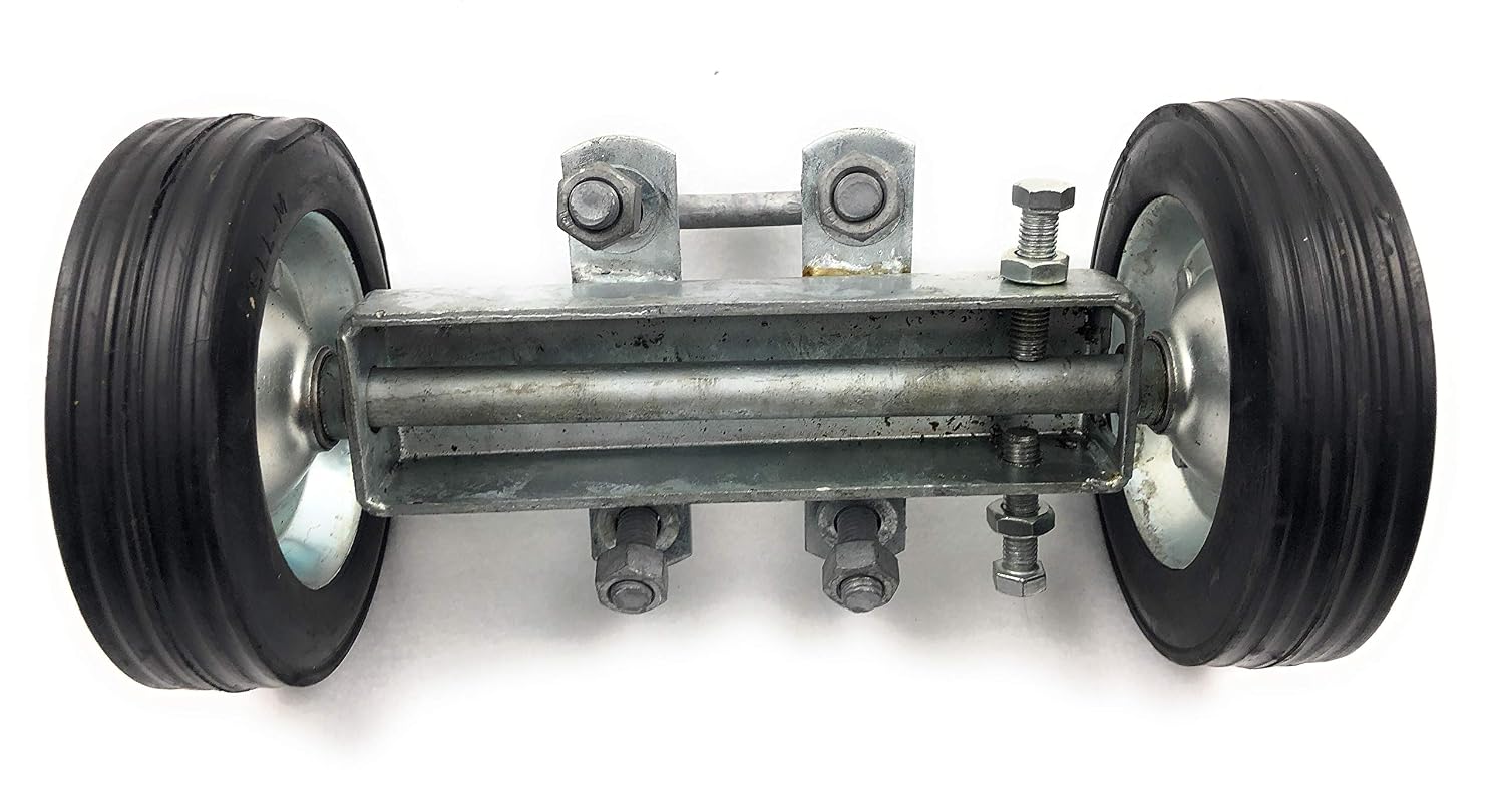 Gate Rut Runner Jake Sales Galvanized Gate Carrier 6-Wheel Rolling Gate Carrier For ...