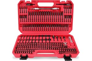 SEDY 232-Piece Ultimate Screwdriver Bit Set, Cr-V Impact Driver Bit Set Includes Security Bits,Nut Driver, Ratchet Wrench and Bits Holder