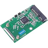 SMAKN Mini mSATA PCI-E SSD to 40pin ZIF CE Cable Adapter Card