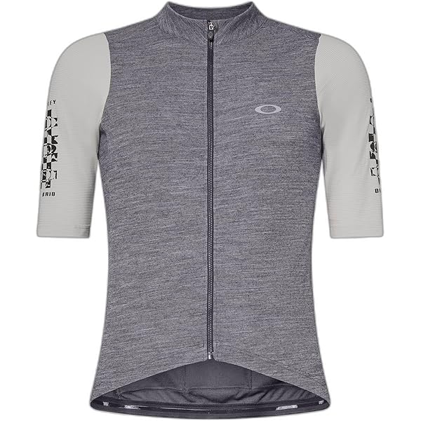 Oakley Mens Clima Thermal Long Sleeve Jersey, Blackout, X-Small