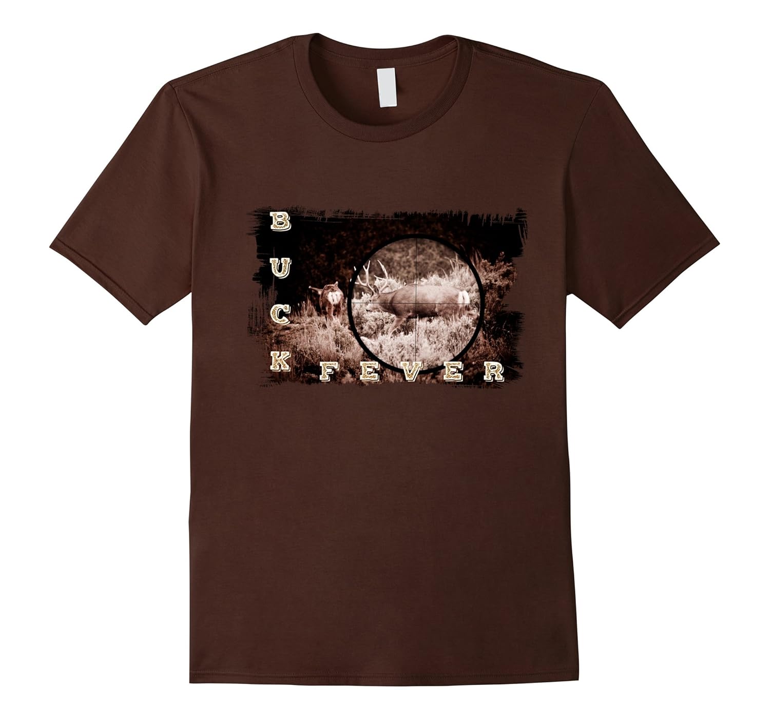 Buck Fever Rifle Hunters Mule Deer t-shirt - Hunt Fever-ANZ