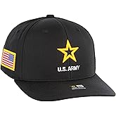 JM Warriors US Army Logo Hat Officially Licensed Embroidered Adjustable Cap Veterans