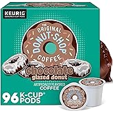 The Original Donut Shop Coffee Chocolate Glazed Donut Keurig Single-Serve K-Cup Pods, Medium Roast Coffee, 96 Count