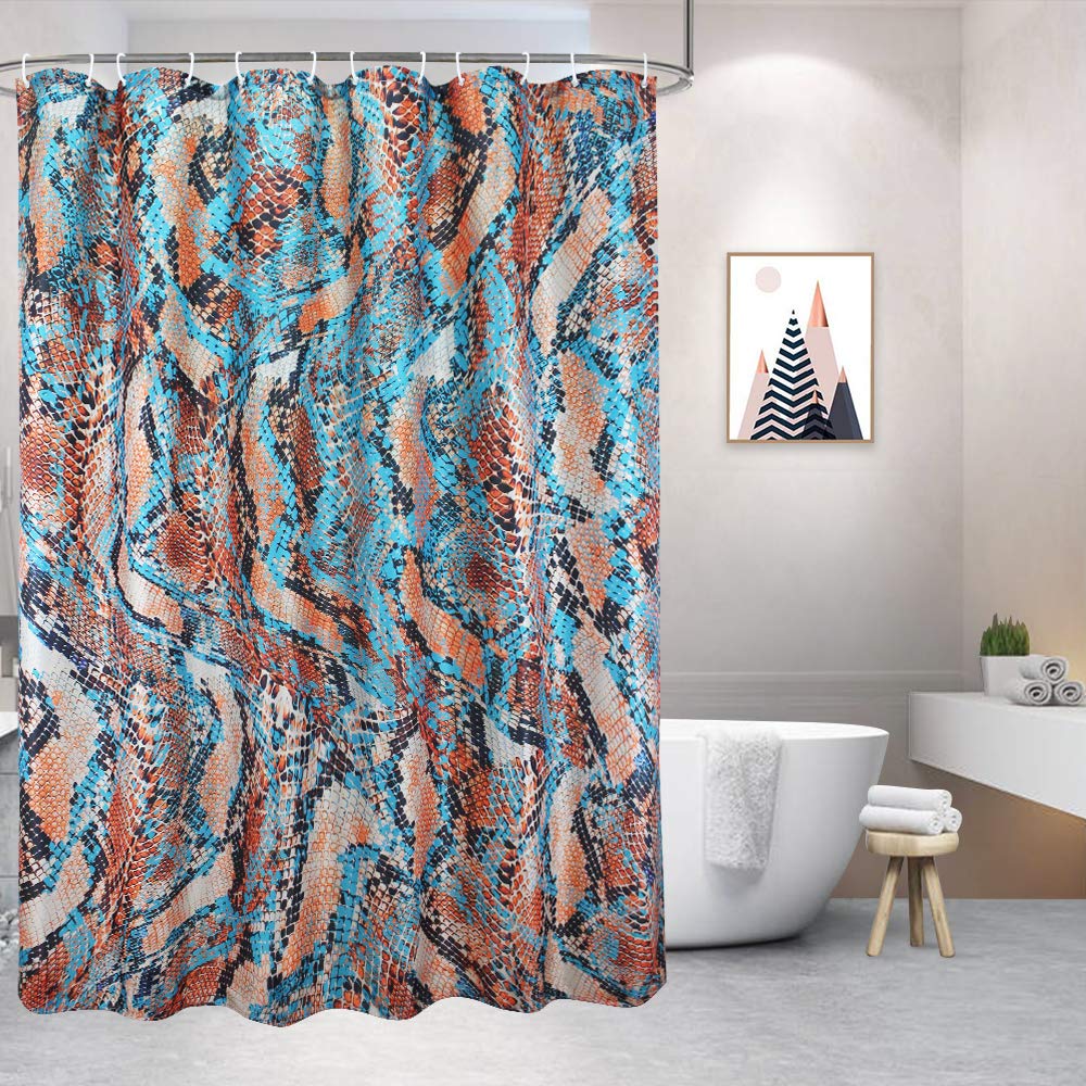Eurcross Shower Curtain 178 X 180cm Mould Mildew Resistant Water