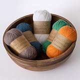 Utopia Crafts Re-Cotton Knitting Yarn 100g Rose Red 80/20 Recycled Cotton view 9