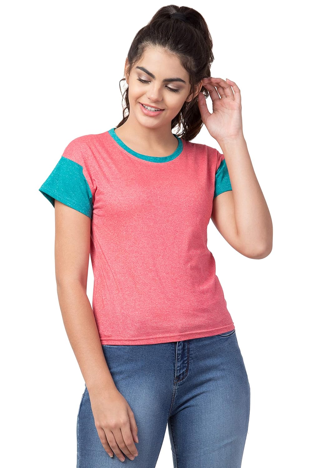 cotton short tops for jeans